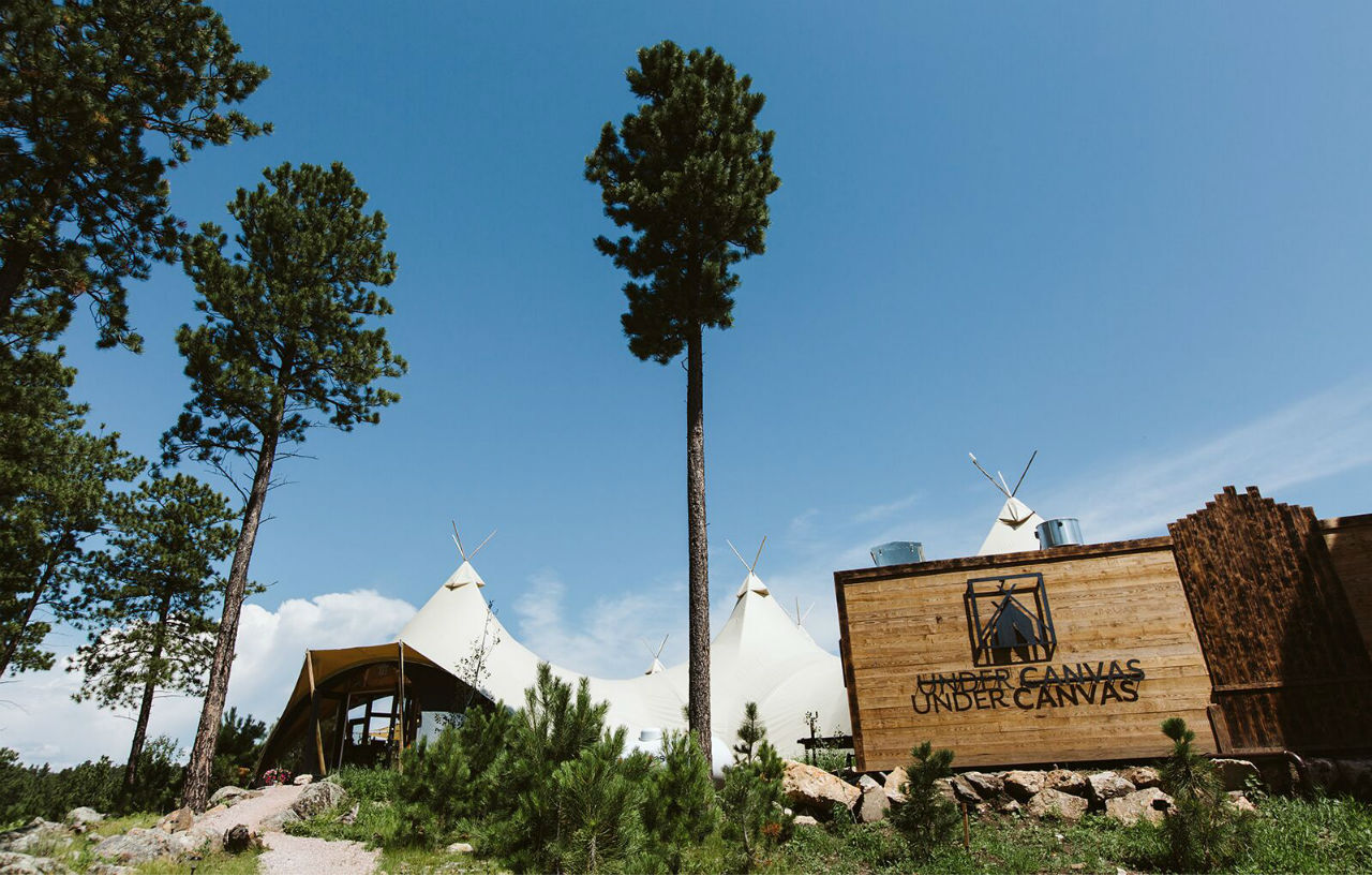 Under Canvas Mount Rushmore Keystone Luaran gambar