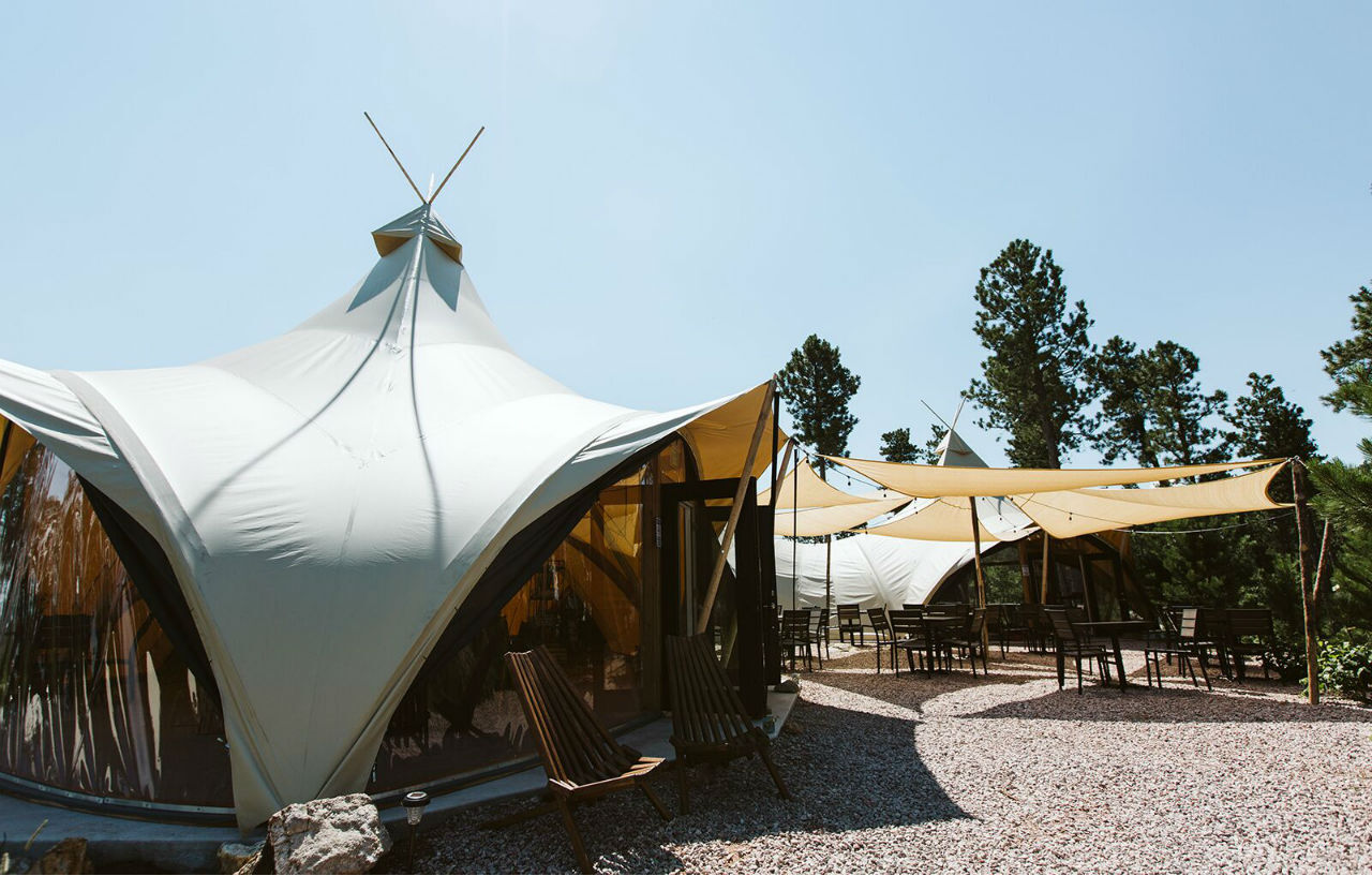 Under Canvas Mount Rushmore Keystone Luaran gambar